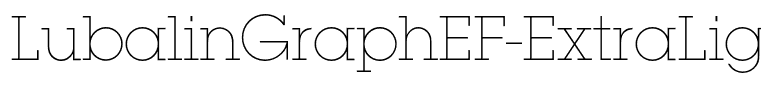 LubalinGraphEF-ExtraLight