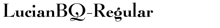 LucianBQ-Regular