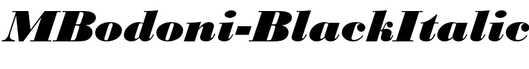 MBodoni-BlackItalic