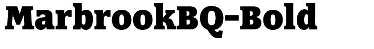 MarbrookBQ-Bold