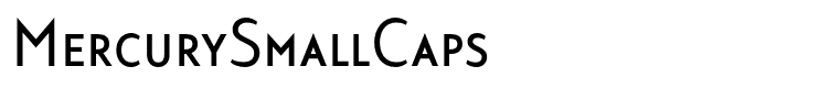 MercurySmallCaps