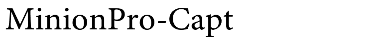 MinionPro-Capt
