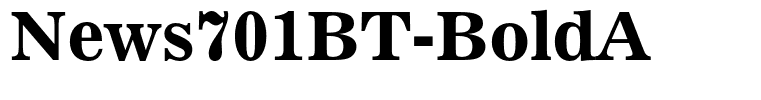 News701BT-BoldA