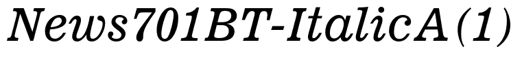 News701BT-ItalicA(1)