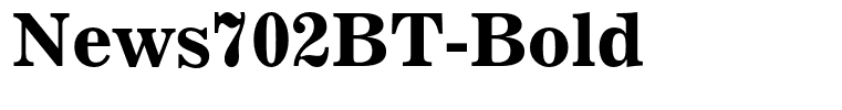 News702BT-Bold
