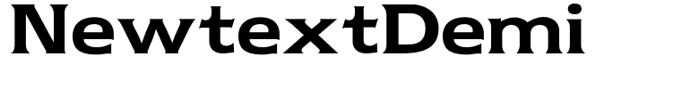 NewtextDemi