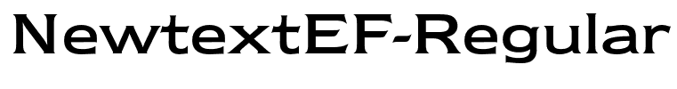 NewtextEF-Regular