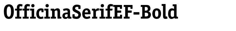 OfficinaSerifEF-Bold