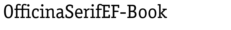 OfficinaSerifEF-Book