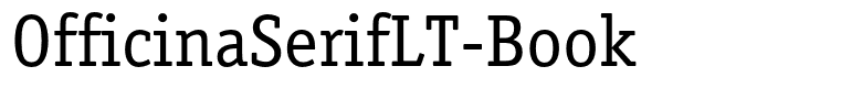 OfficinaSerifLT-Book