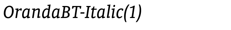 OrandaBT-Italic(1)