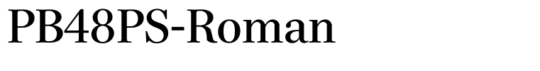 PB48PS-Roman