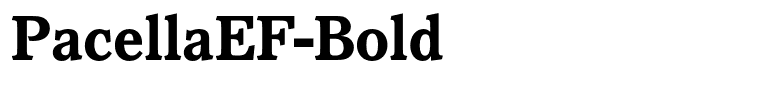 PacellaEF-Bold