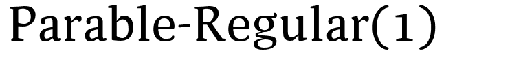 Parable-Regular(1)