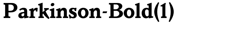 Parkinson-Bold(1)
