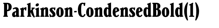 Parkinson-CondensedBold(1)