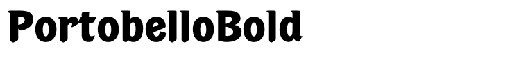 PortobelloBold