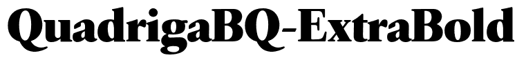 QuadrigaBQ-ExtraBold