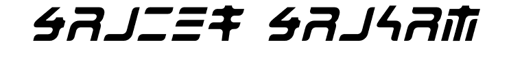 MarkingMarker-KANAItalic