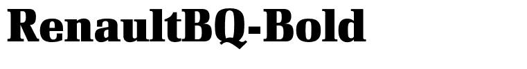 RenaultBQ-Bold