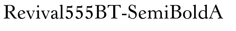 Revival555BT-SemiBoldA