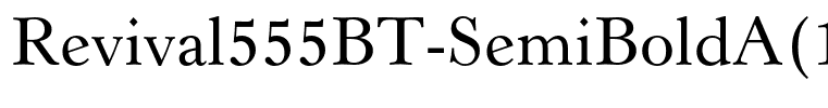 Revival555BT-SemiBoldA(1)