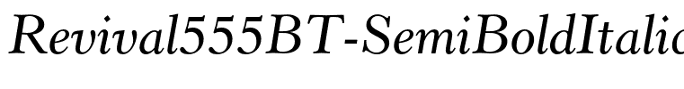 Revival555BT-SemiBoldItalicA(1)