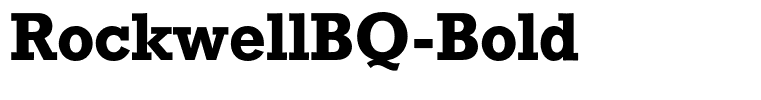 RockwellBQ-Bold