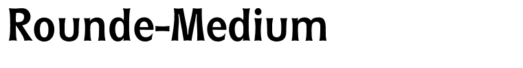 Rounde-Medium