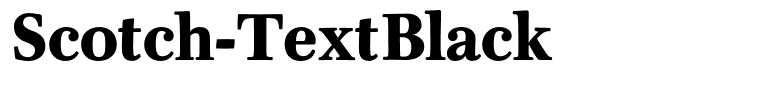 Scotch-TextBlack