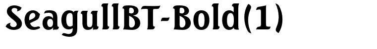 SeagullBT-Bold(1)