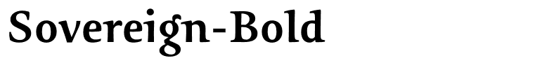 Sovereign-Bold