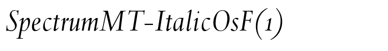 SpectrumMT-ItalicOsF(1)