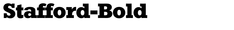 Stafford-Bold