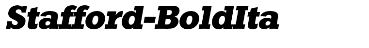 Stafford-BoldIta