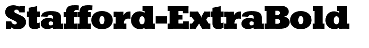 Stafford-ExtraBold