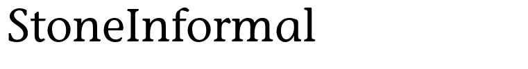 StoneInformal