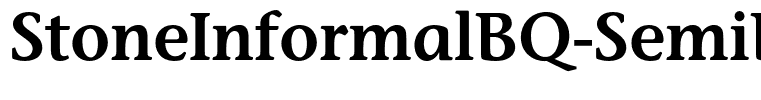 StoneInformalBQ-SemiBold