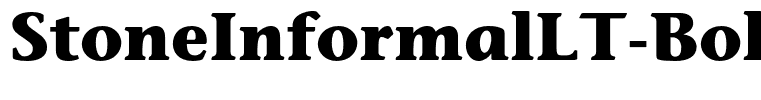 StoneInformalLT-Bold