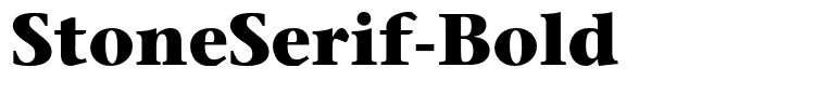 StoneSerif-Bold