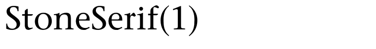 StoneSerif(1)