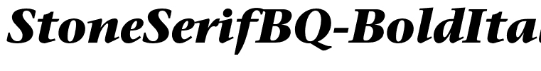StoneSerifBQ-BoldItalic