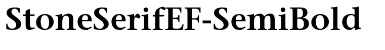 StoneSerifEF-SemiBold