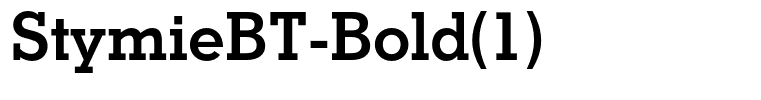 StymieBT-Bold(1)