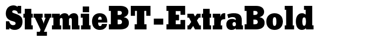 StymieBT-ExtraBold