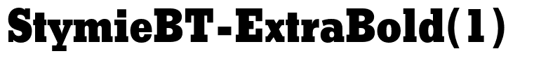 StymieBT-ExtraBold(1)