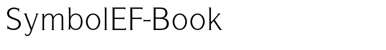 SymbolEF-Book