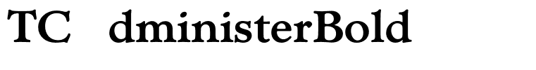 TCAdministerBold