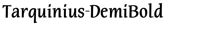Tarquinius-DemiBold