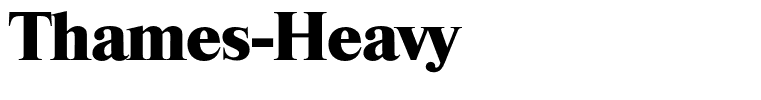 Thames-Heavy